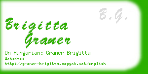 brigitta graner business card